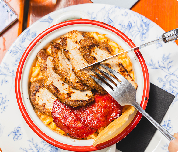 Plat servi au restaurant Les Fils à Maman