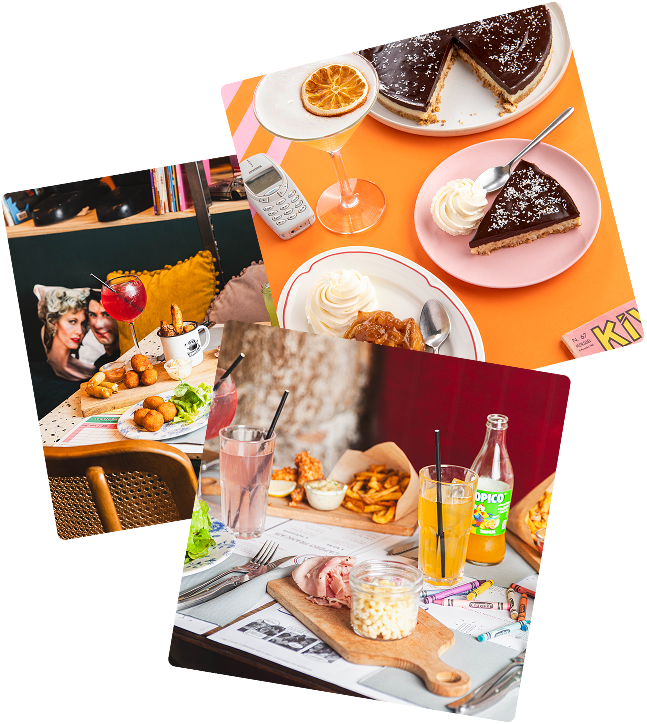 Ambiance conviviale et plats servis chez Les Fils à Maman